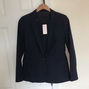 Banana republic wool blend blazer
